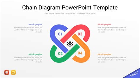 Free Chain Diagram Powerpoint Template Just Free Slide