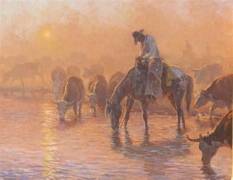 End Of The Long Dusty Trail Clark Kelley Price Cowboy Art Cowboy