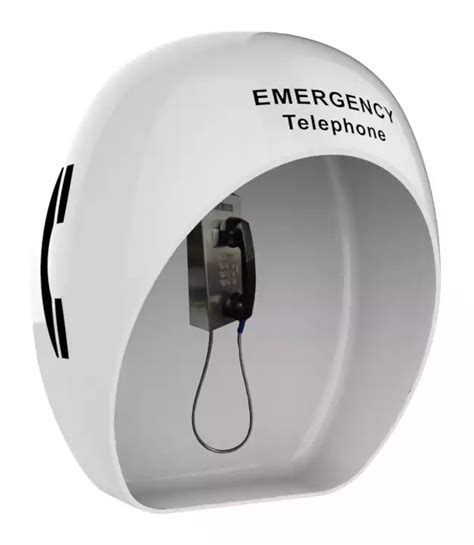 Noiseproof Dustproof Emergency Telephone Acoustic Hood For Office