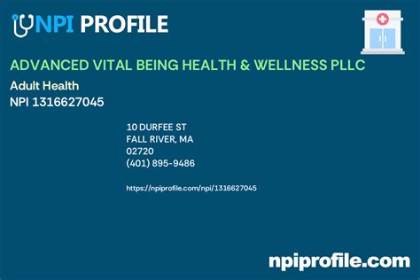 Advanced Vital Being Health Wellness Pllc Npi Nurse