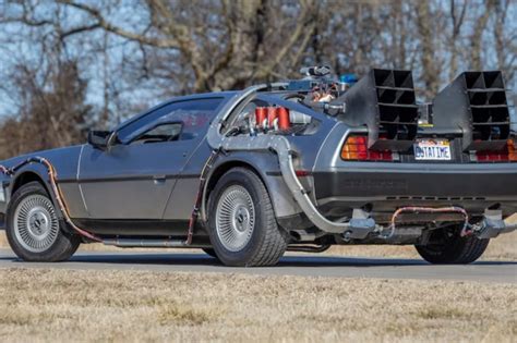 A Subasta Una Espectacular R Plica Del Delorean De Regreso Al Futuro