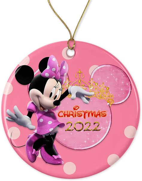 Minnie Mouse Ornament - Minnie Mouse Christmas - Disney Christmas ...