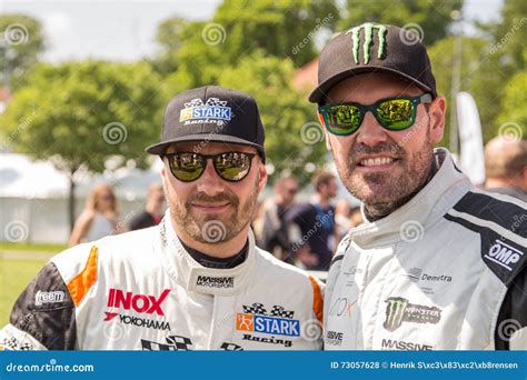AARHUS, DENMARK - MAY 28 2016: Casper Elgaard and Shane Lynch (Boyzone