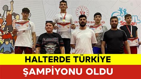 Halterde Türkiye Şampiyonu Oldu KGRT Haber Karaman Haber Son