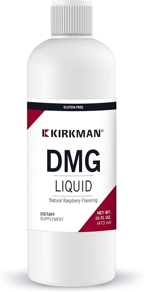 Kirkman Dmg Dimethylglycine Liquid 480 Ml 16 Oz Liquid Free Of Common