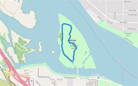 Bateman Island Walking And Running Trail - Richland, Washington, USA ...