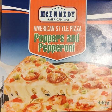 American Style Pizza Peppers And Pepperoni Mcennedy Lidl G