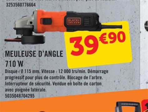 Promo Meuleuse D Angle 710 W Chez E Leclerc