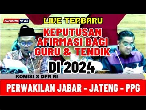 Live Berikan Afirmasi Bagi Sisa Guru Tendik Youtube