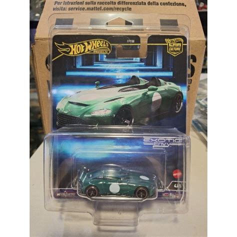 With Case Aston Martin V Speedster Hot Wheels Exotic Envy Car Culture Premium Shopee