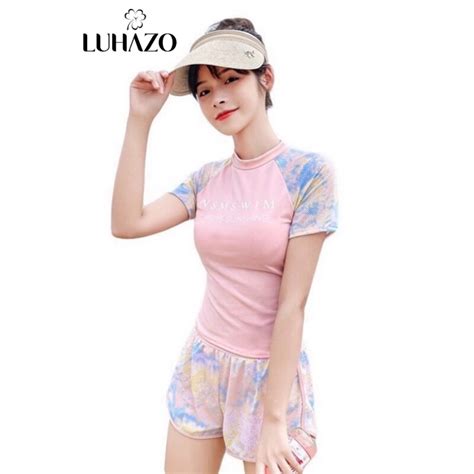 Bikini Đùi LUHAZO Kín Đáo Đồ Bơi Nữ 2021 Cao Cấp Hot Hit Quảng Châu 2022 8087 DK5T304 Shopee