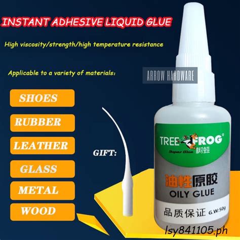 Original TREE FROG 502 50g Strong Super Glue Liquid Universal Glue