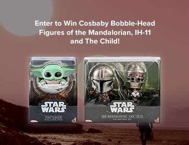 BOUNTY ON THESE STAR WARS BOBBLE HEADS View Our Merchandise Sweepstakes