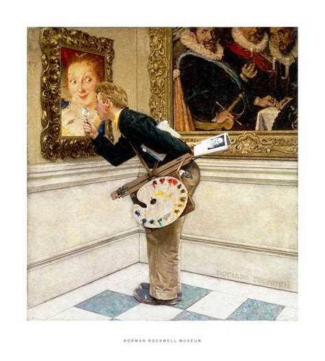 The Art Critic Norman Rockwell