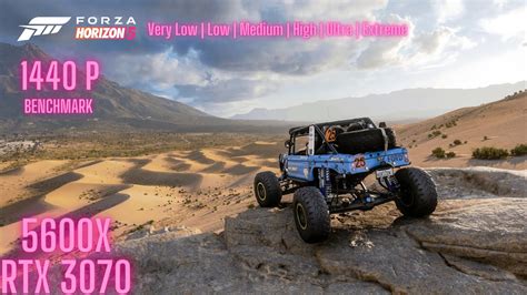 Forza Horizon 5 RTX 3070 R5 5600X Benchmarks 1440p