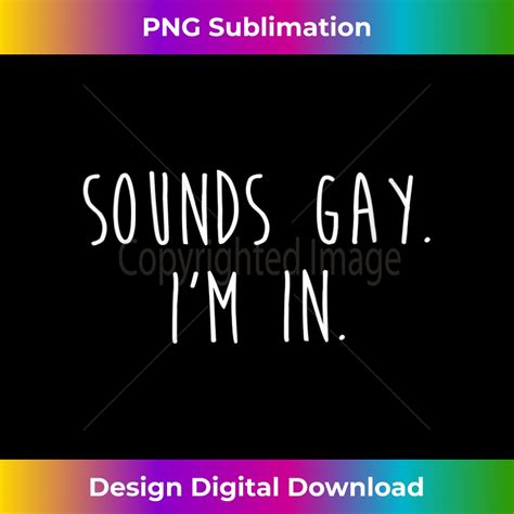 Womens Funny Gay Pride Sounds Gay I M In LGBTQ V Neck Edgy Inspire Uplift