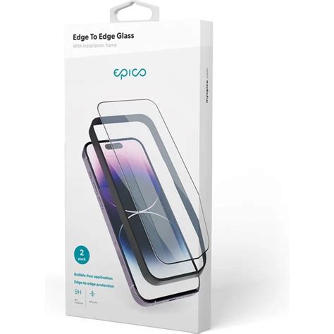 Epico Edge To Edge Pack Ochrann Sklo S Aplik Torem Iphone Pro Max