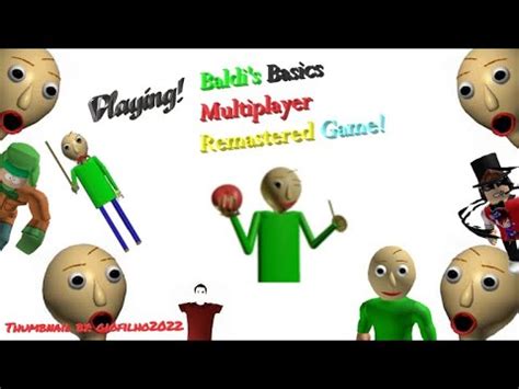 I M Playing Game Baldi Multiplayer Baldi S Basics Multiplayer