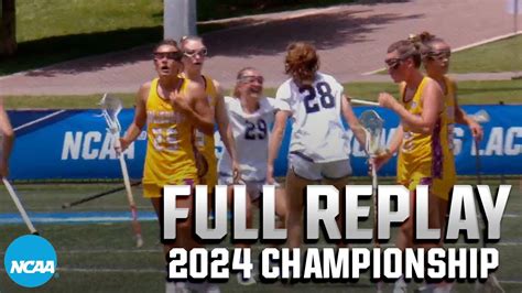 Middlebury Vs Salisbury 2024 Ncaa Diii Womens Lacrosse Championship