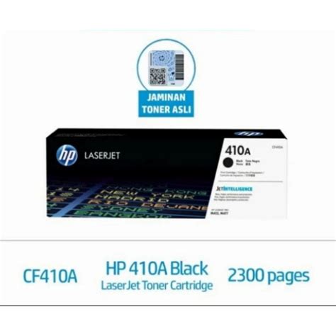 Jual Hp 410a Black Laserjet Toner Cartridge Cf410a Shopee Indonesia