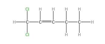 Draw the expanded structural formula for the following conde | Quizlet