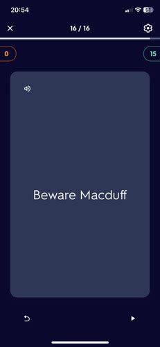 Macbeth Quotes Flashcards Quizlet