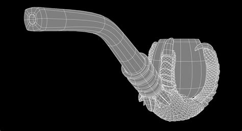 Smoking Pipe 3d Model 19 Fbx Obj C4d Ma Stl Max Dae 3ds Free3d