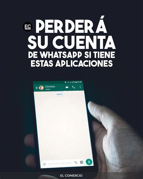 El Comercio On Twitter Whatsapp Lanza Una Advertencia Para Todos Sus