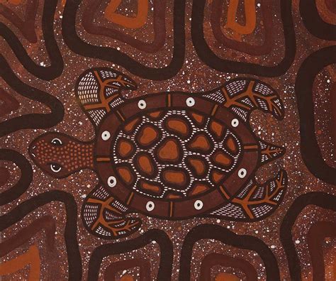 Aboriginal Turtle Art Japingka Aboriginal Art Gallery