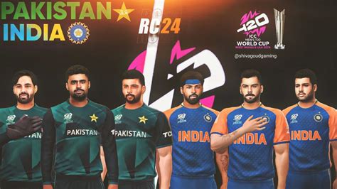 PLAYING T20 WC 24 In RC24 With Official Jerseys IND Vs PAK