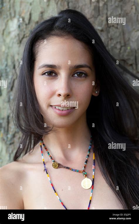 A Young Venezuelan Woman Stock Photo Alamy