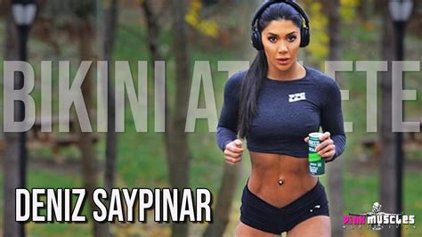 IFBB BIKINI PRO Deniz Saypinar Female Fitness Motivation 2021 YouTube