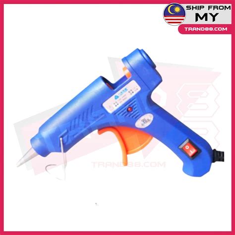 Hot Glue Gun Pistol Gam 20W Electric Hot Melt Glue Gun Kit DIY Crafts Tool Shopee Malaysia