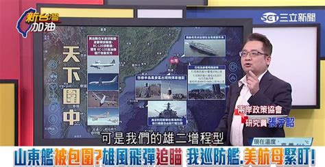 陸山東艦對台威脅大？專家曝台美日組成「三角防衛網」它被反包圍了 政治 三立新聞網 Setn