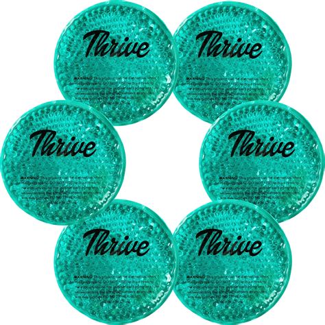 Amazon Thrive Round Hot Cold Ice Packs Pack FSA HSA Approved Product Reusable Gel