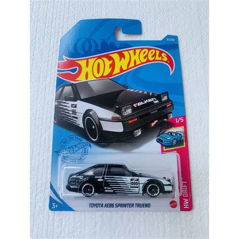 豐田 HOT WHEELS HOTWHEELS 風火輪 TOYOTA AE86 SPRINTER TRUENO BLAC 蝦皮購物