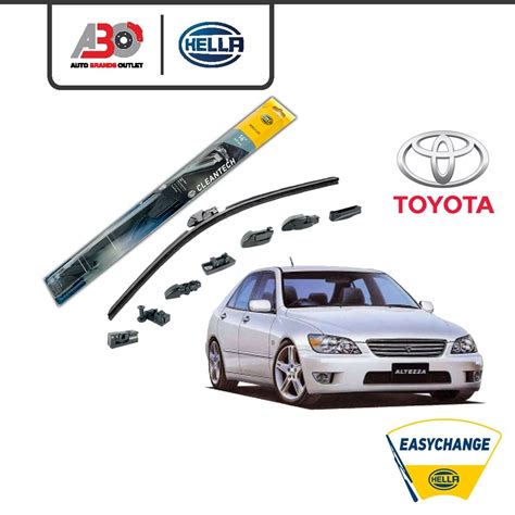 Hella Nanotechnology Wiper Blades Set Toyota Altezza All Gen Auto U