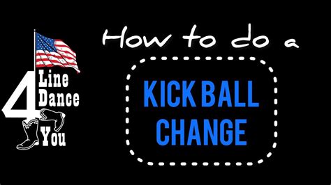 Basic Kick Ball Change Tutorial Youtube