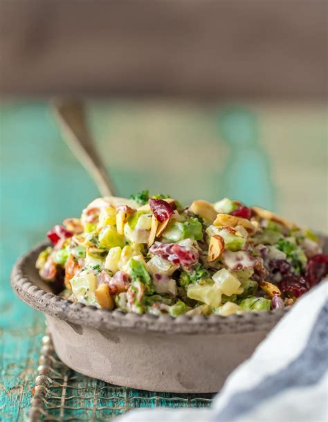 Cranberry Almond Charred Broccoli Salad With Bacon