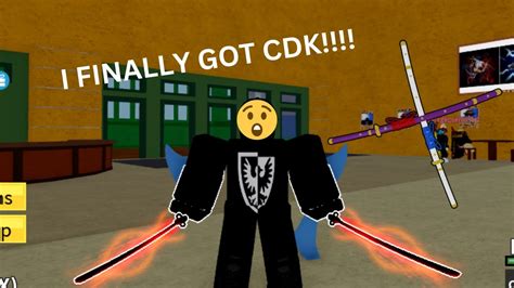 I Finally Got Cdk Curse Dual Katana Showcase Bloxfruit Youtube