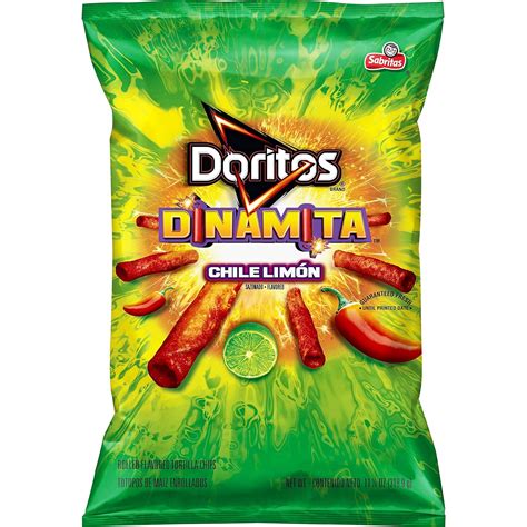 Doritos Dinamita Chile Limon Tortilla Chips 1125oz Bag