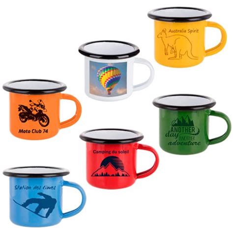 Mugs émaillés Personnalisés Impression Tasses Et Mugs