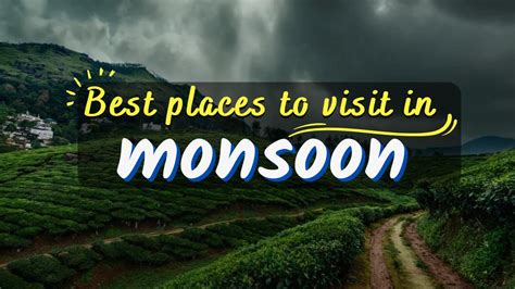 Top 5 Monsoon Destinations In India Latest News Videos And Photos On