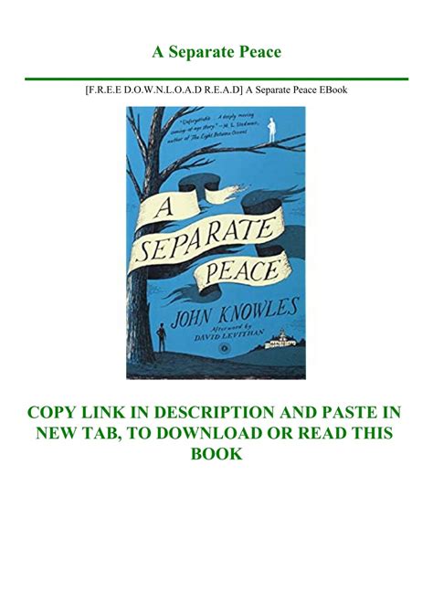 [F.R.E.E D.O.W.N.L.O.A.D R.E.A.D] A Separate Peace EBook