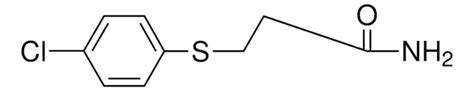 3 4 CHLORO PHENYLSULFANYL PROPIONAMIDE AldrichCPR Sigma Aldrich