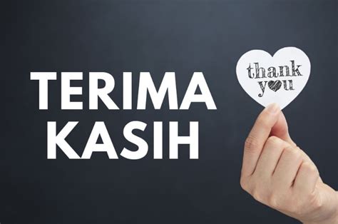 terima kasih edaran salindah