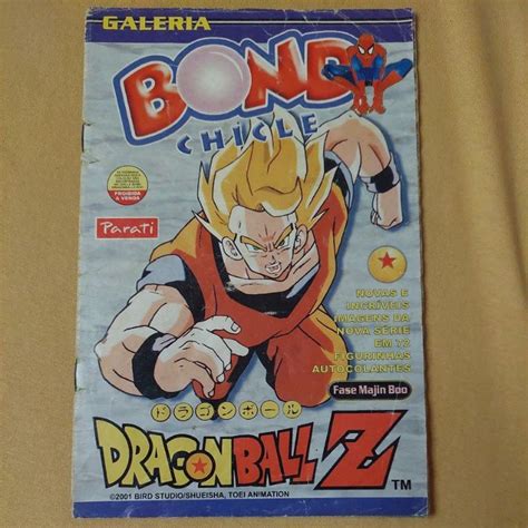 Album Dragon Ball Z Bond Majin Boo Escorrega O Pre O