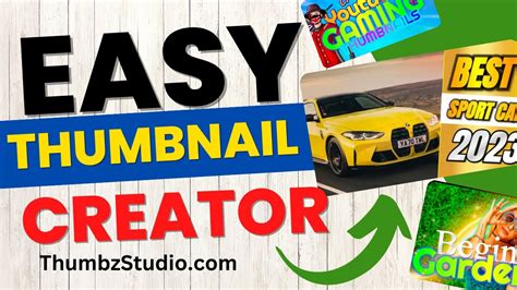 Easy Automotive Youtube Thumbnail Creator Tool For Youtube Thumbnails