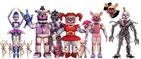 FNAF Sister Location anniversary by Alebatman on DeviantArt