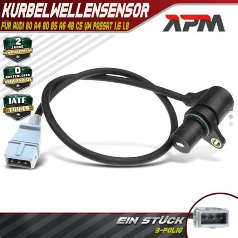 Impulsgeber Kurbelwellensensor F R Audi A D B A B C Vw Passat